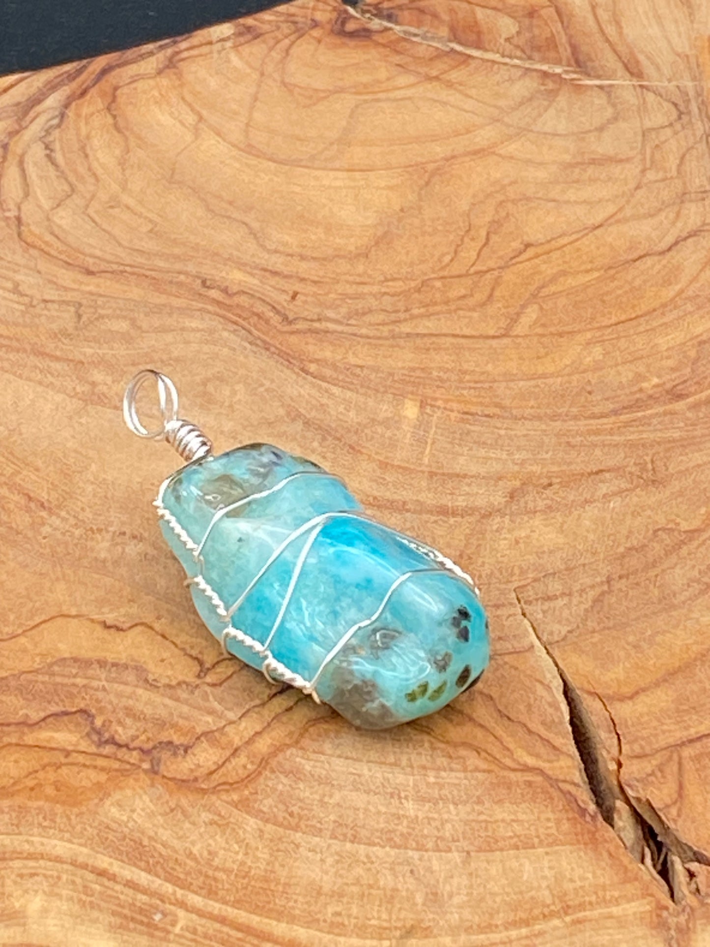 Wire Wrapped Gemstone “Amazonite”
