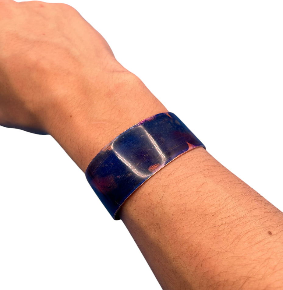 Copper Cuff (Candy Blue)