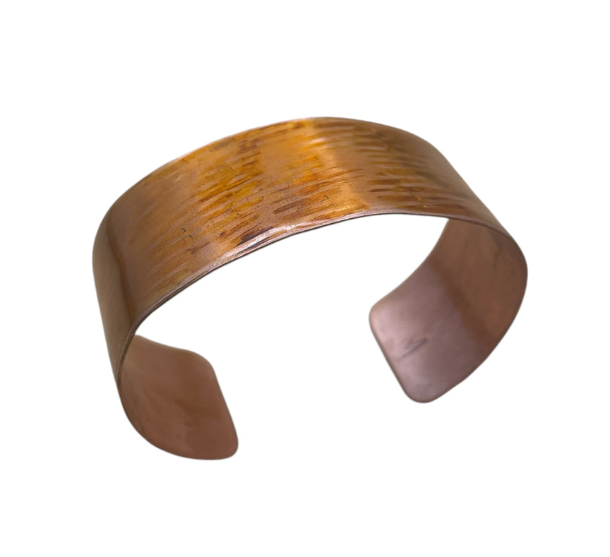 Copper Bracelet “Bronze Markings”