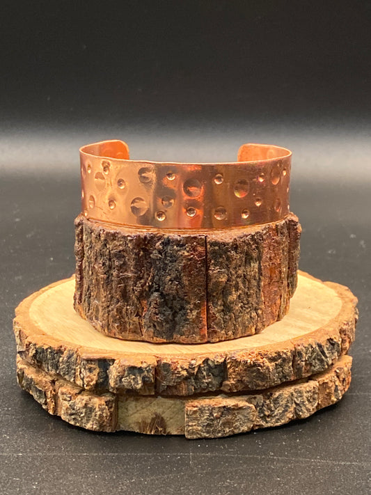 Hammered Copper Bracelet