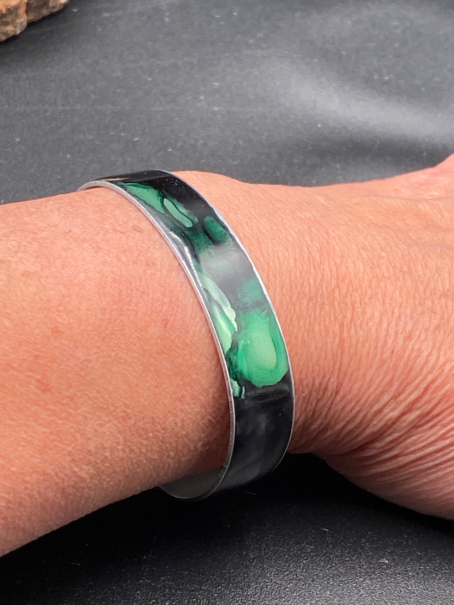 Aluminum Cuff (Dark Green)