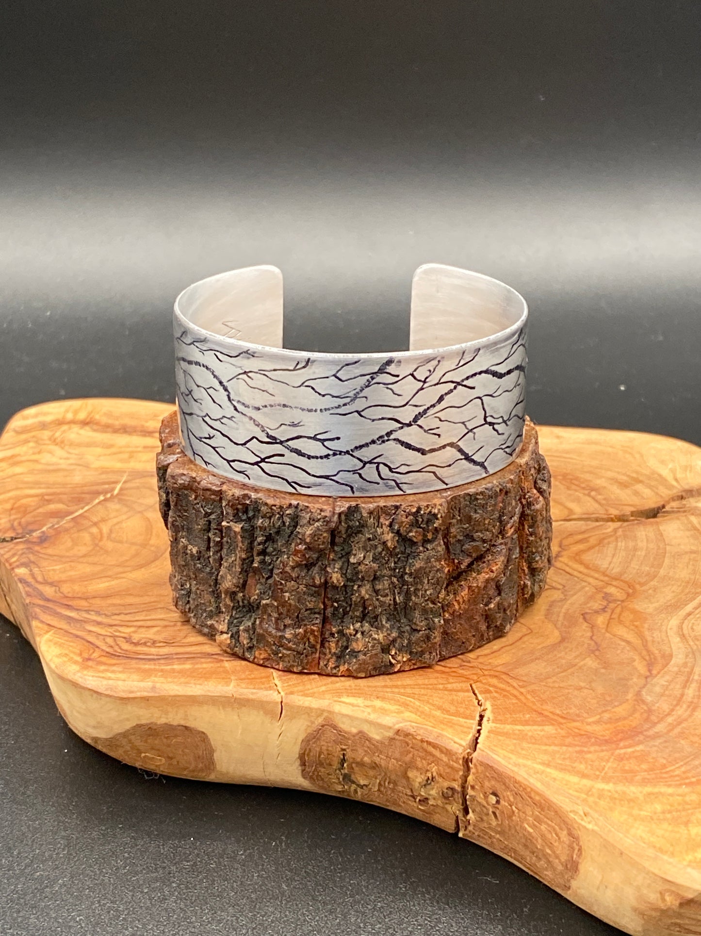 Aluminum Cuff Tree Branch Design