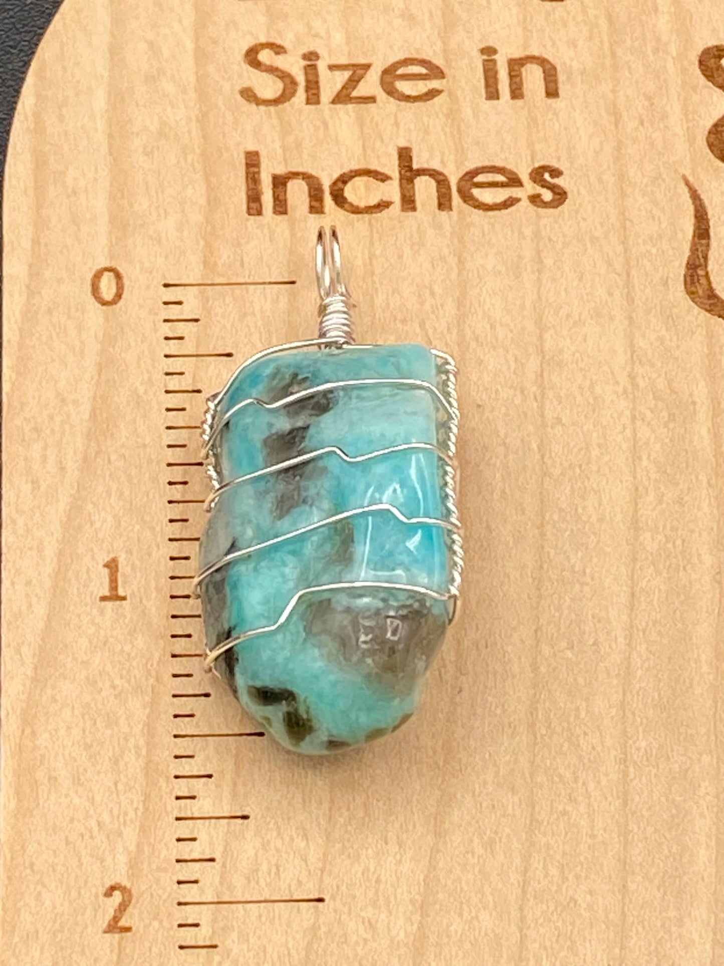 Wire Wrapped Gemstone “Amazonite”