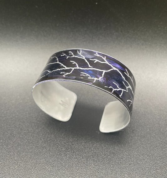 Aluminum Cuff (Dark Purple)