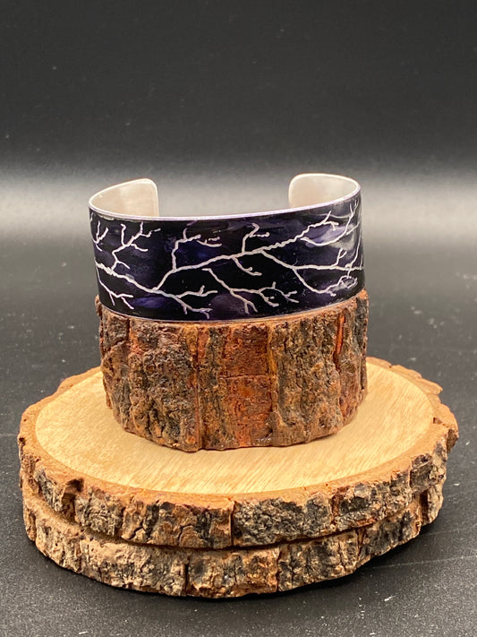 Aluminum Cuff (Dark Purple)