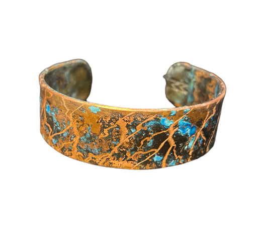 Fire and Ice Patina Bracelet