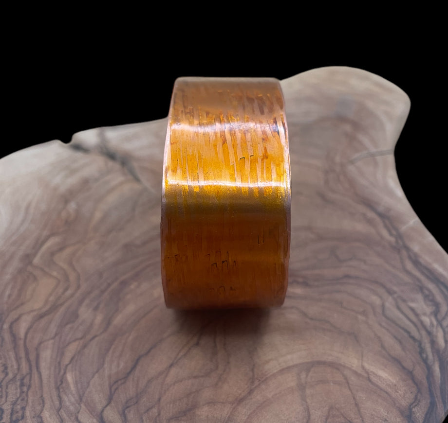 Copper Bracelet “Bronze Markings”