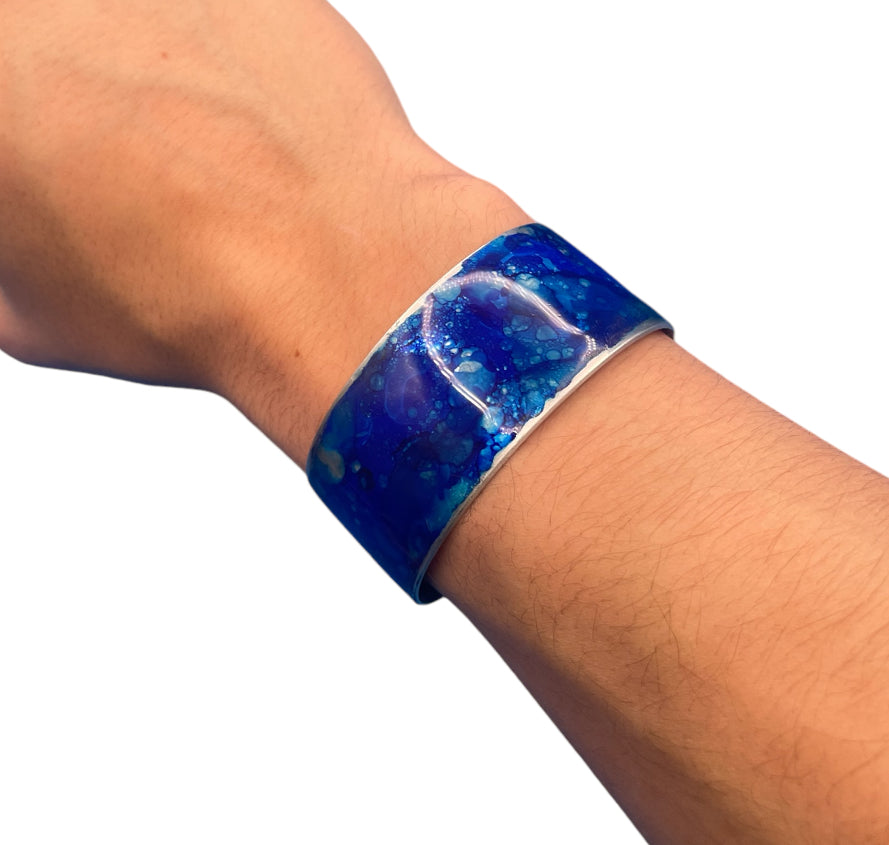 Aluminum Cuff (Blue)