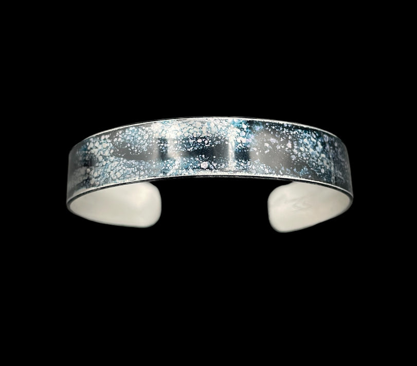 Aluminum Cuff (Dark Teal Blue)