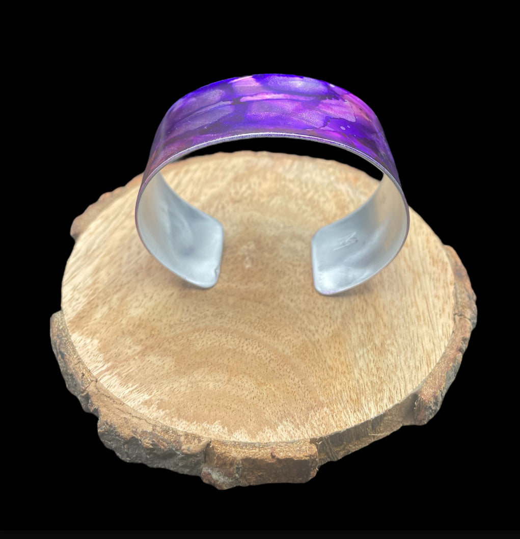 Aluminum Cuff (Purple)