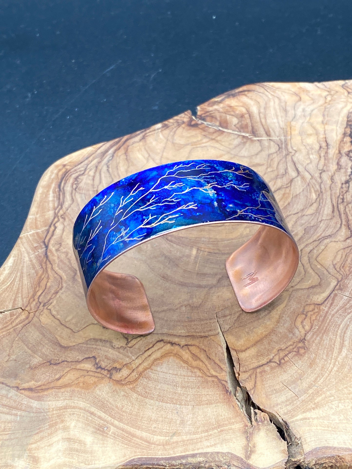 Wide Copper Cuff (Color Impression)