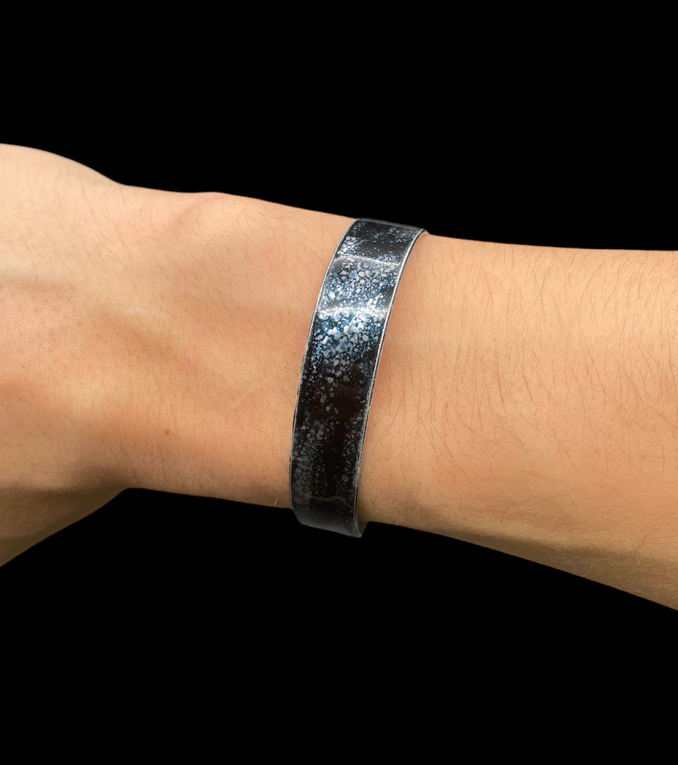 Aluminum Cuff (Dark Teal Blue)