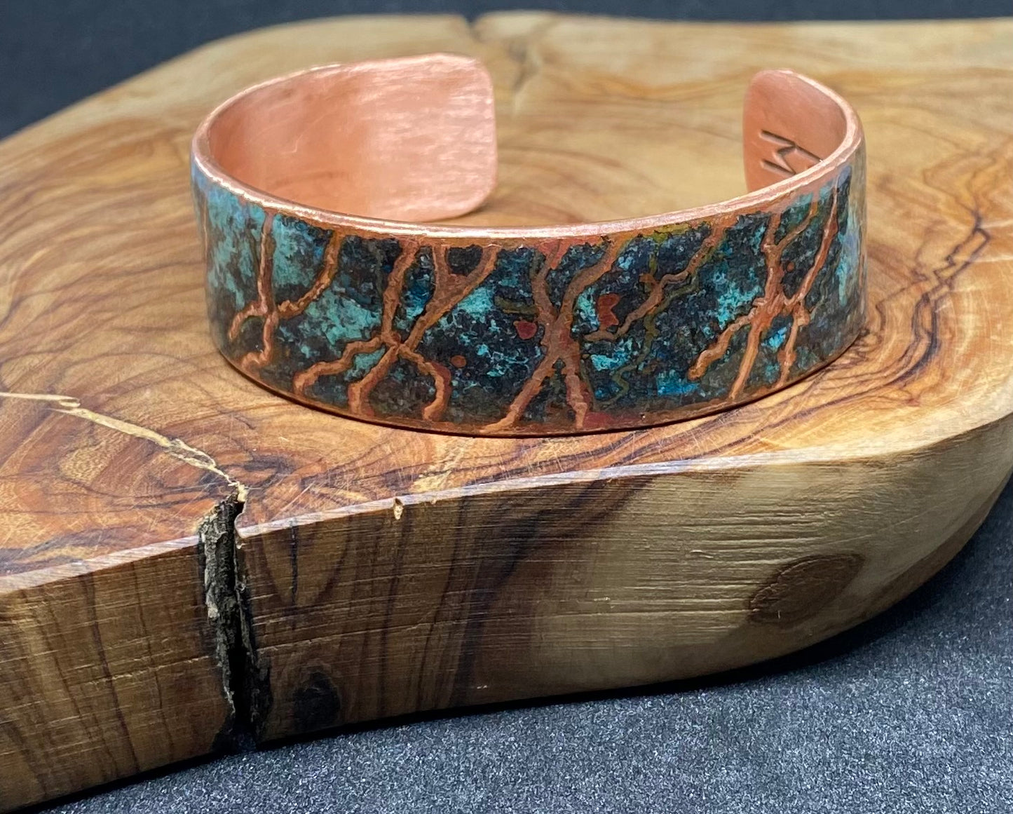 Patina Copper Bracelet