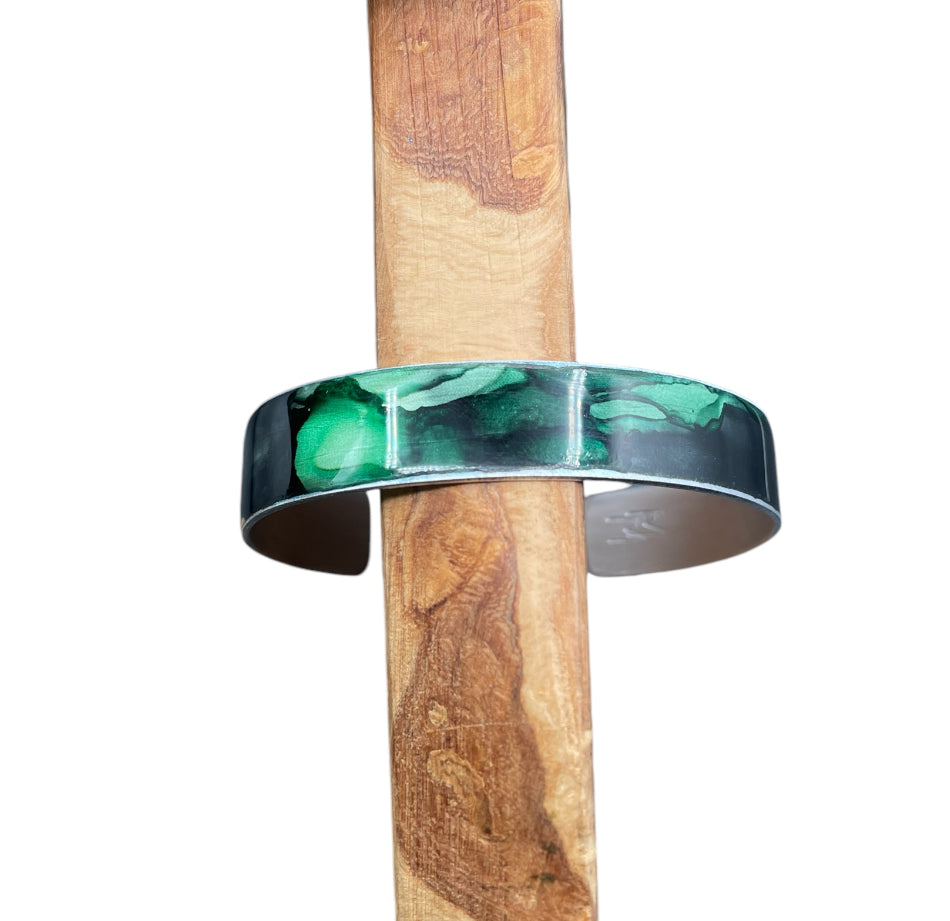 Aluminum Cuff (Dark Green)