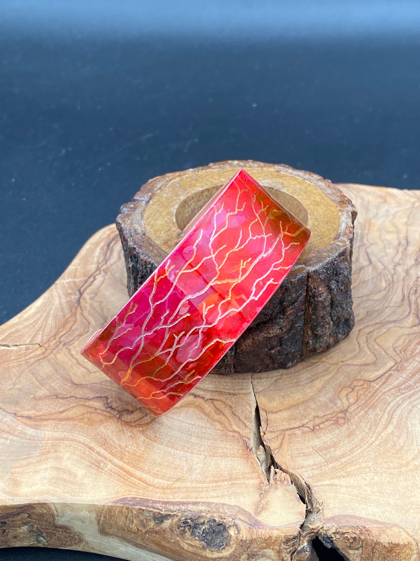 Wide Copper Cuff (Color Impression)