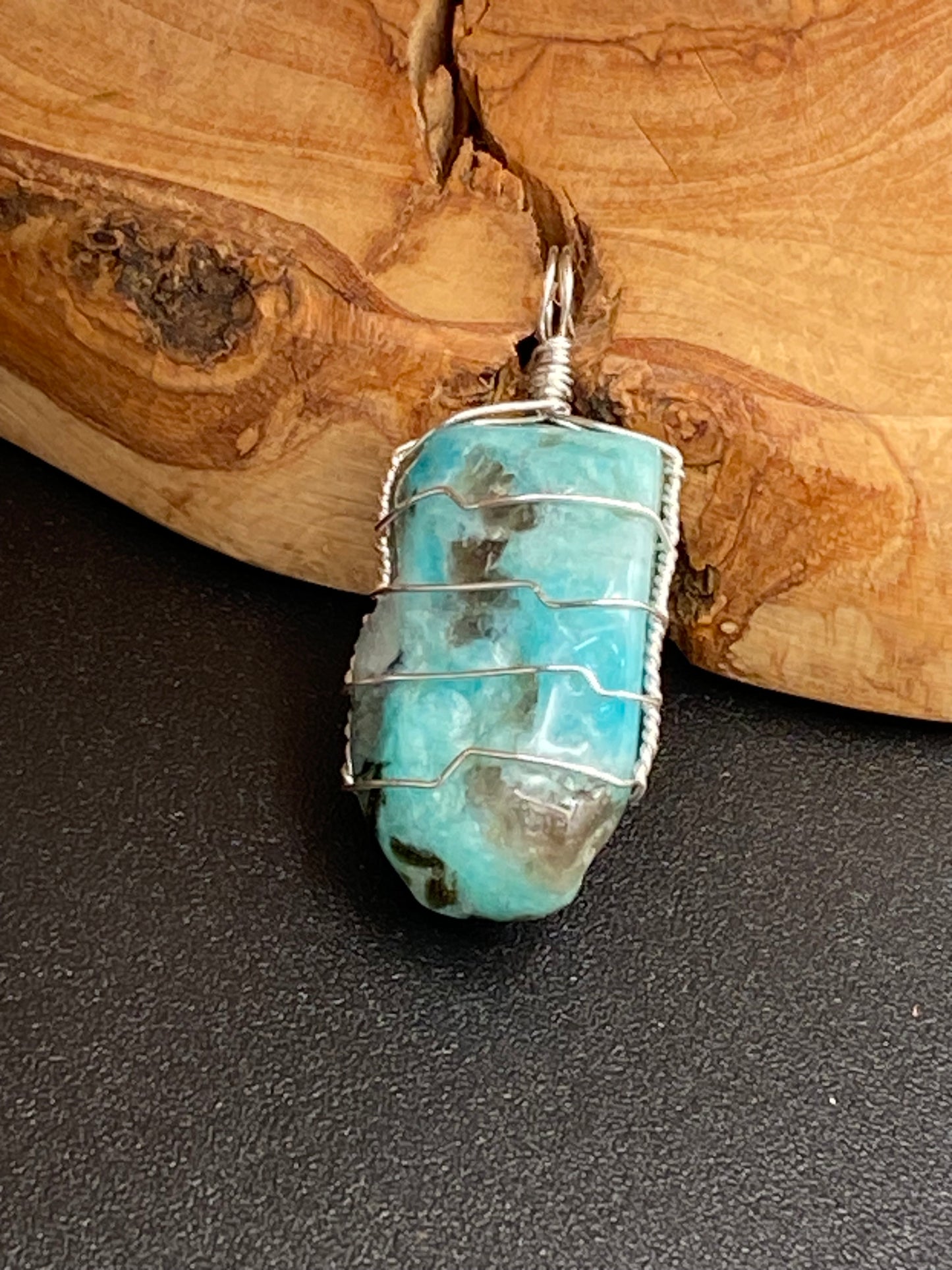 Wire Wrapped Gemstone “Amazonite”