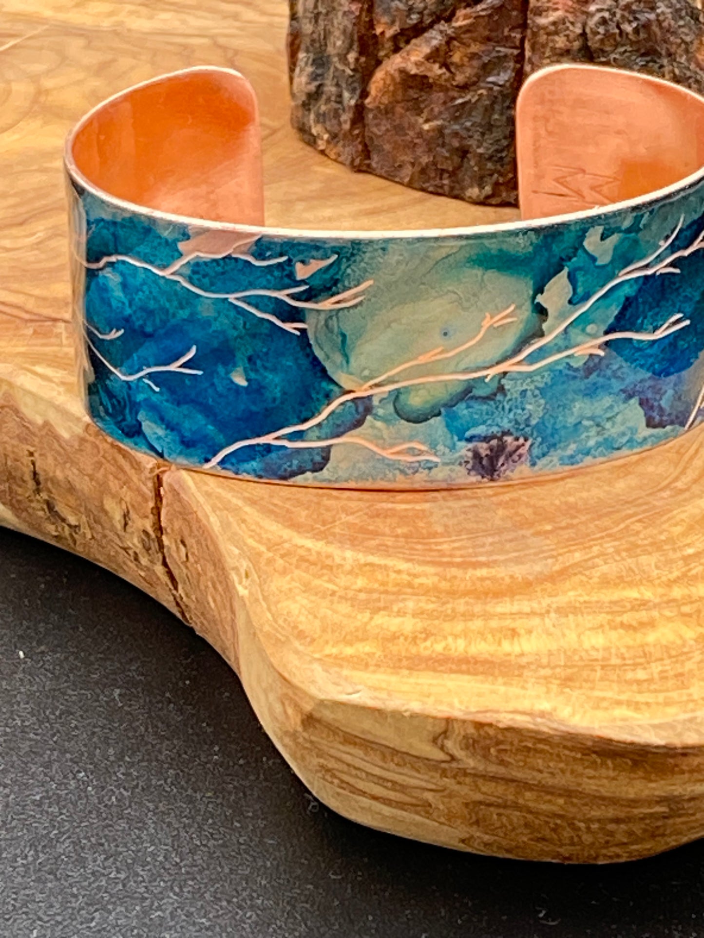 Wide Copper Cuff