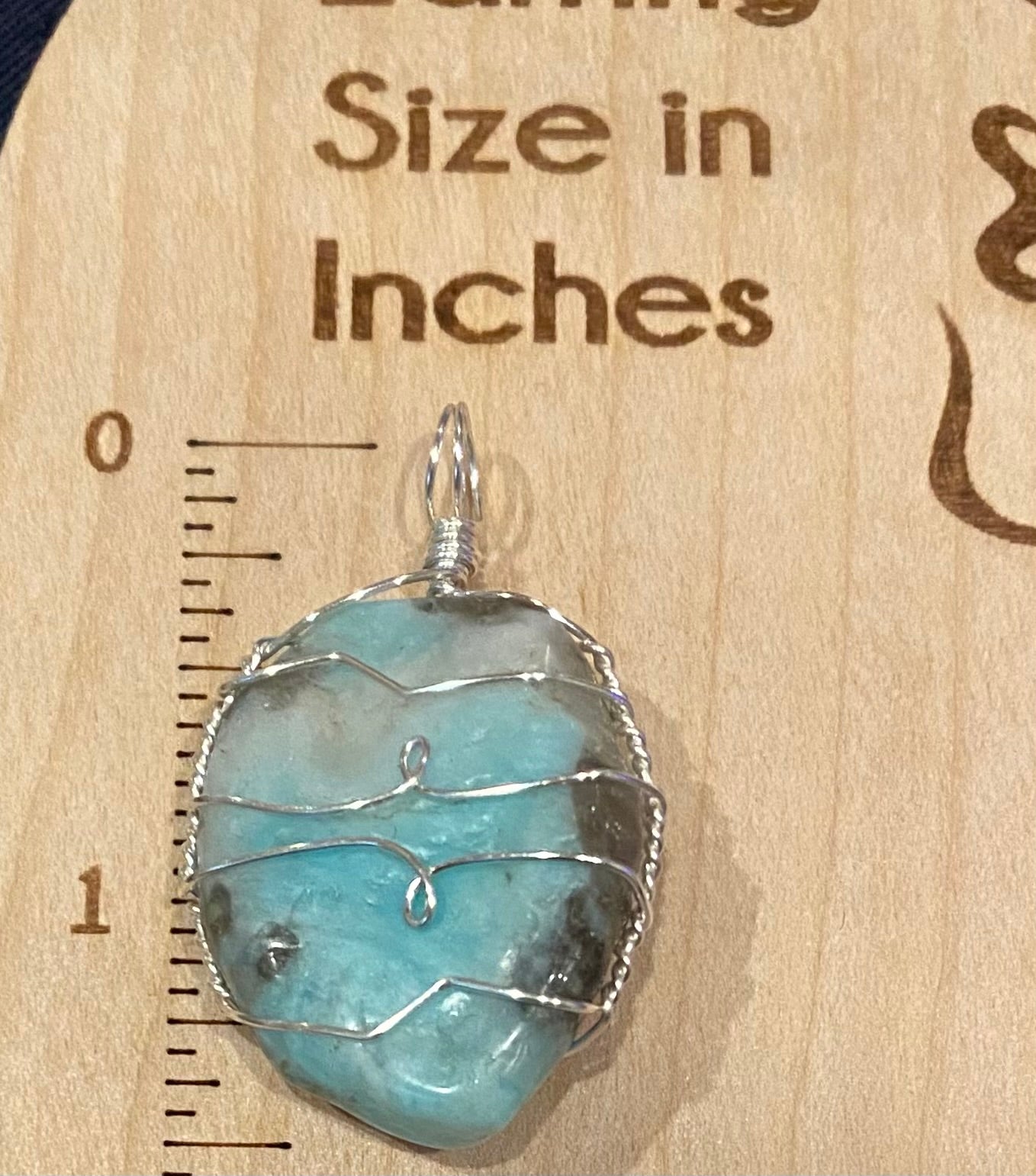 Wire Wrapped Gemstone “Amazonite”