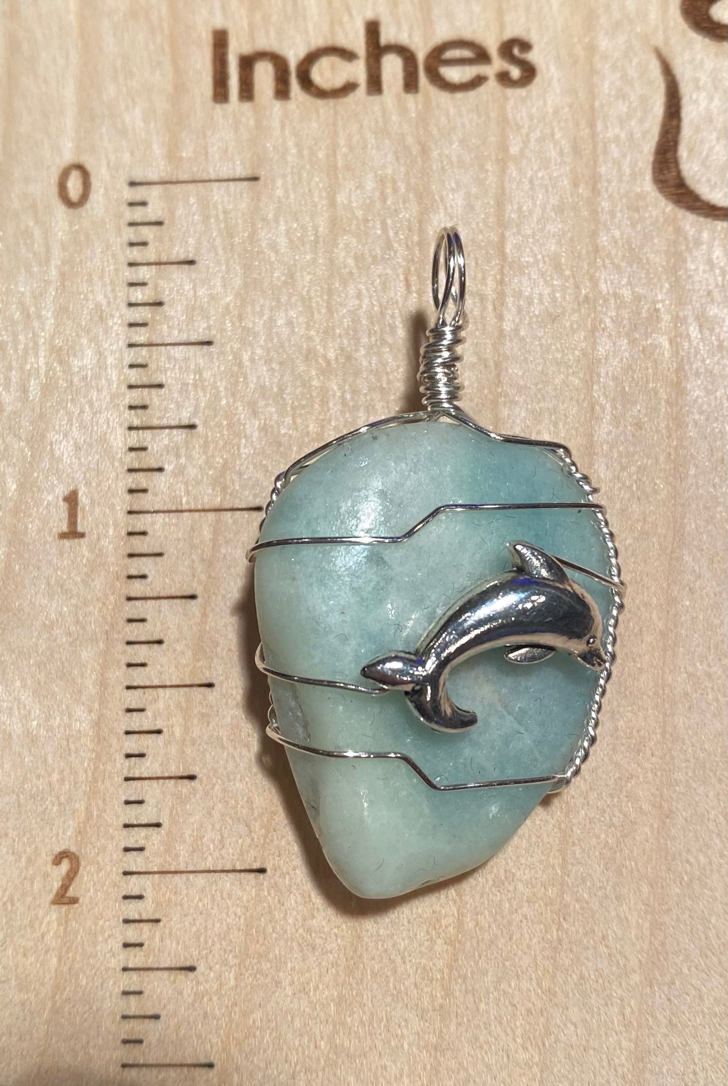Wire Wrapped Gemstone “Amazonite”