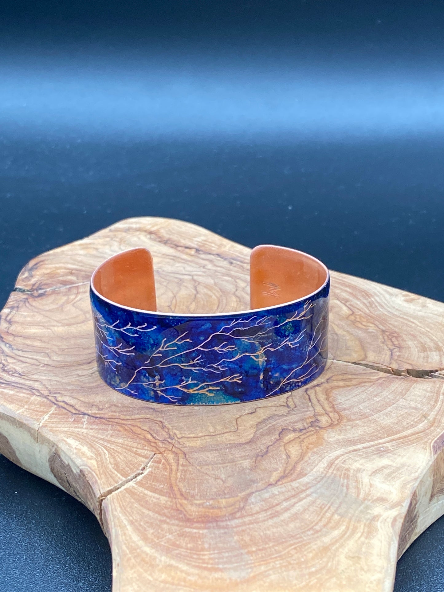 Wide Copper Cuff (Color Impression)