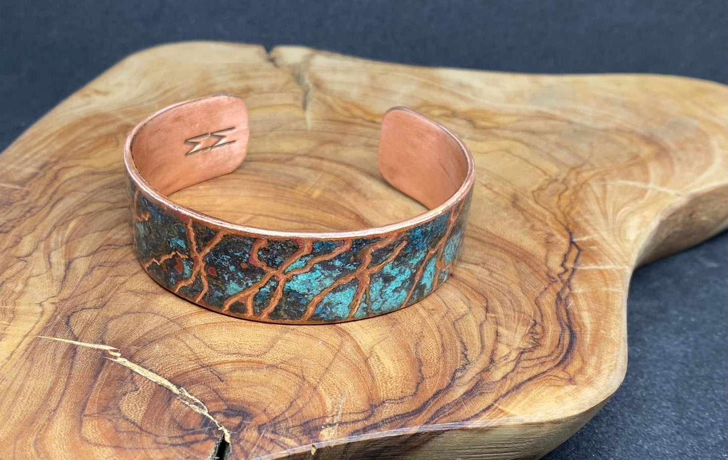 Patina Copper Bracelet