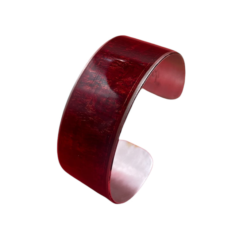 Aluminum Cuff (Blood Red)