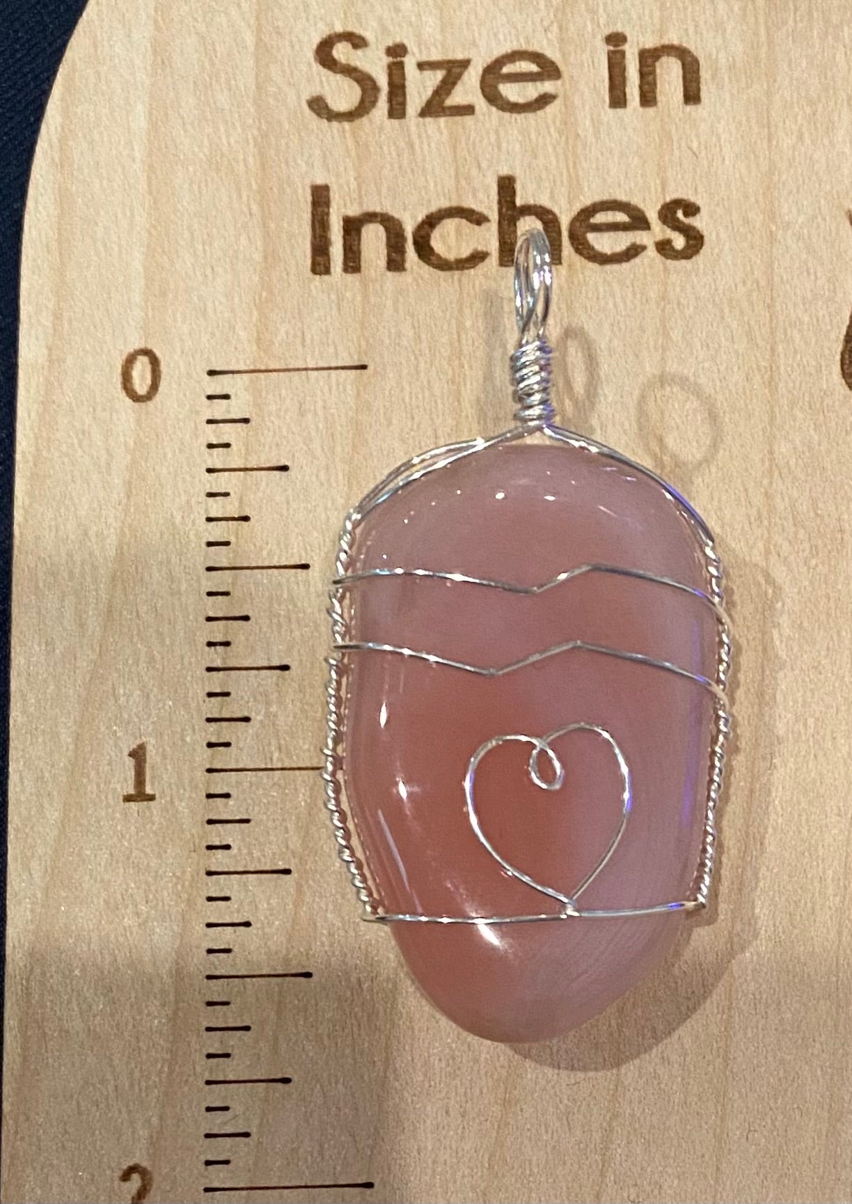 Wire Wrapped Gemstone “Carnelion”