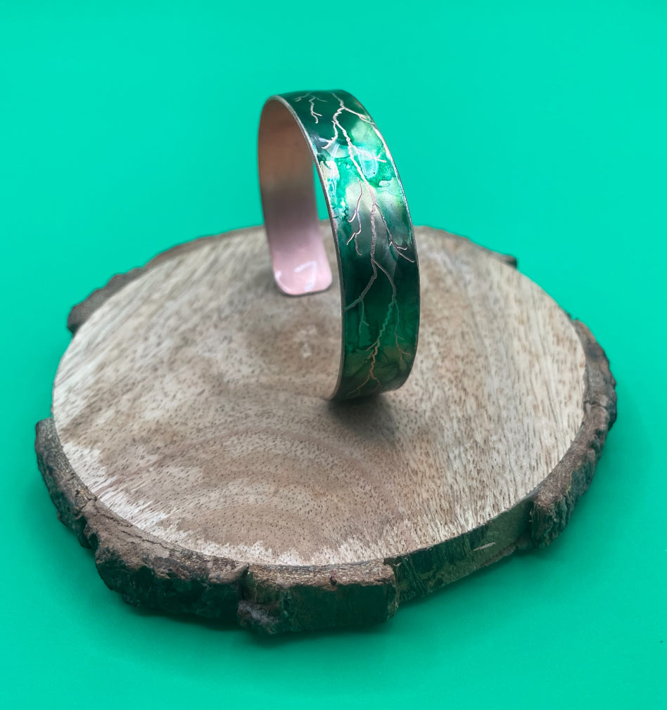 Copper Cuff (Green)