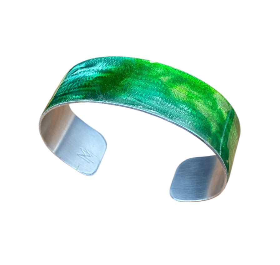 Aluminum Cuff (Green)