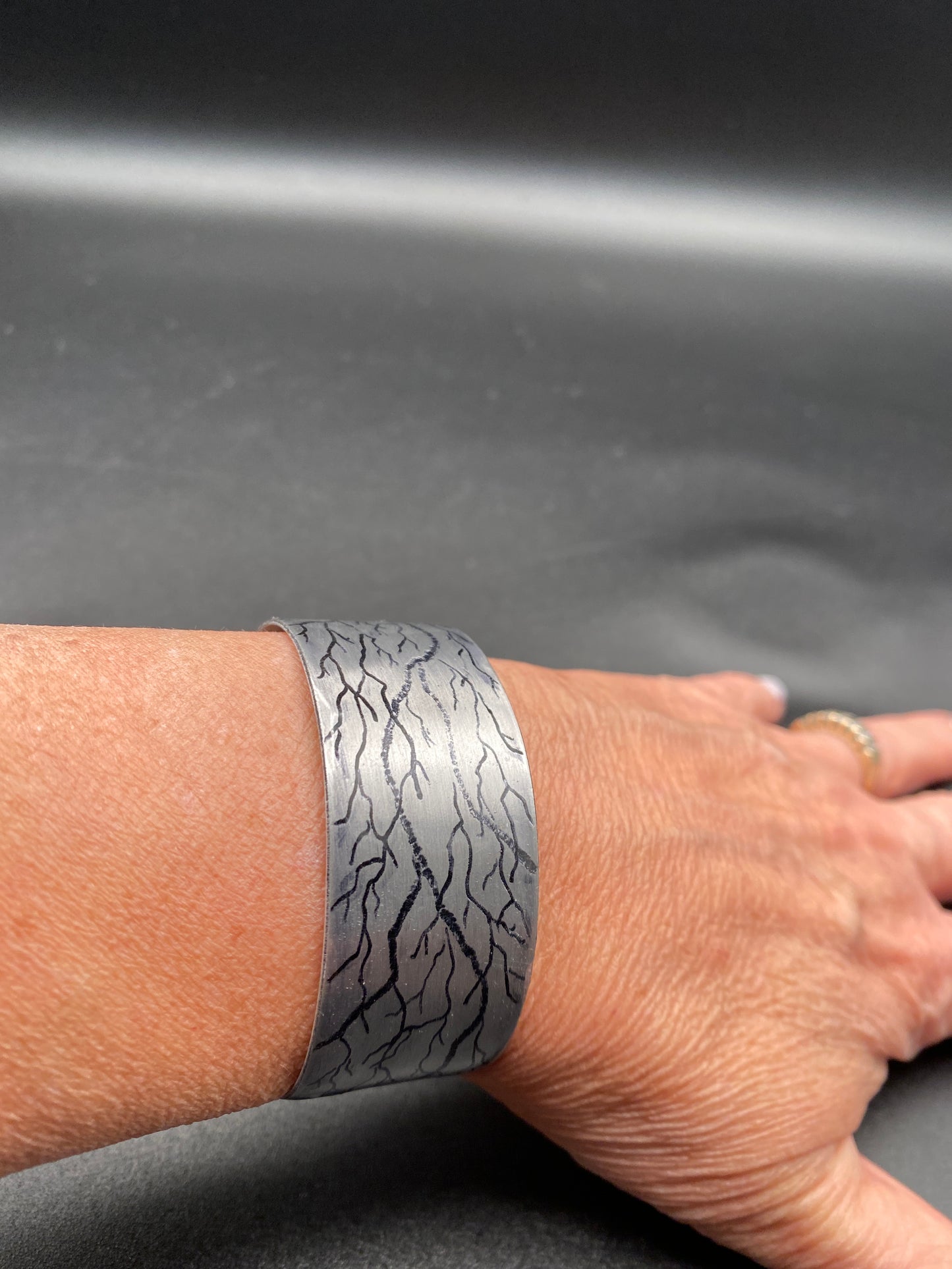 Aluminum Cuff Tree Branch Design