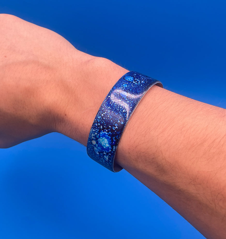 Aluminum Cuff (Blue Space)