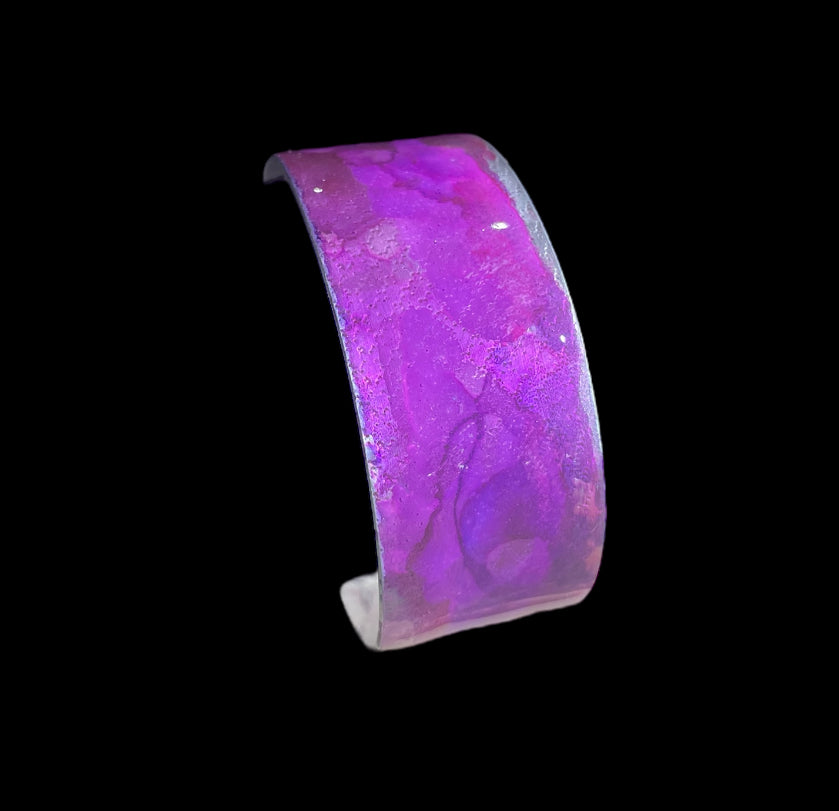 Aluminum Cuff (Pinkish Purple)
