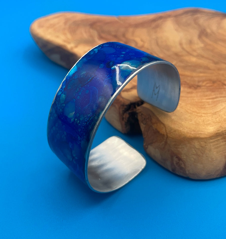 Aluminum Cuff (Blue)