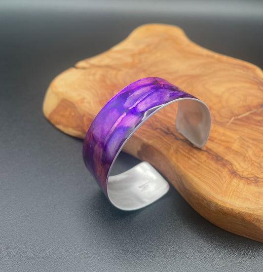 Aluminum Cuff (Purple)