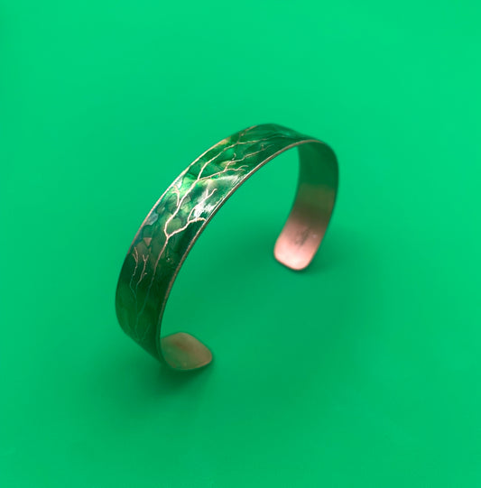 Copper Cuff (Green)