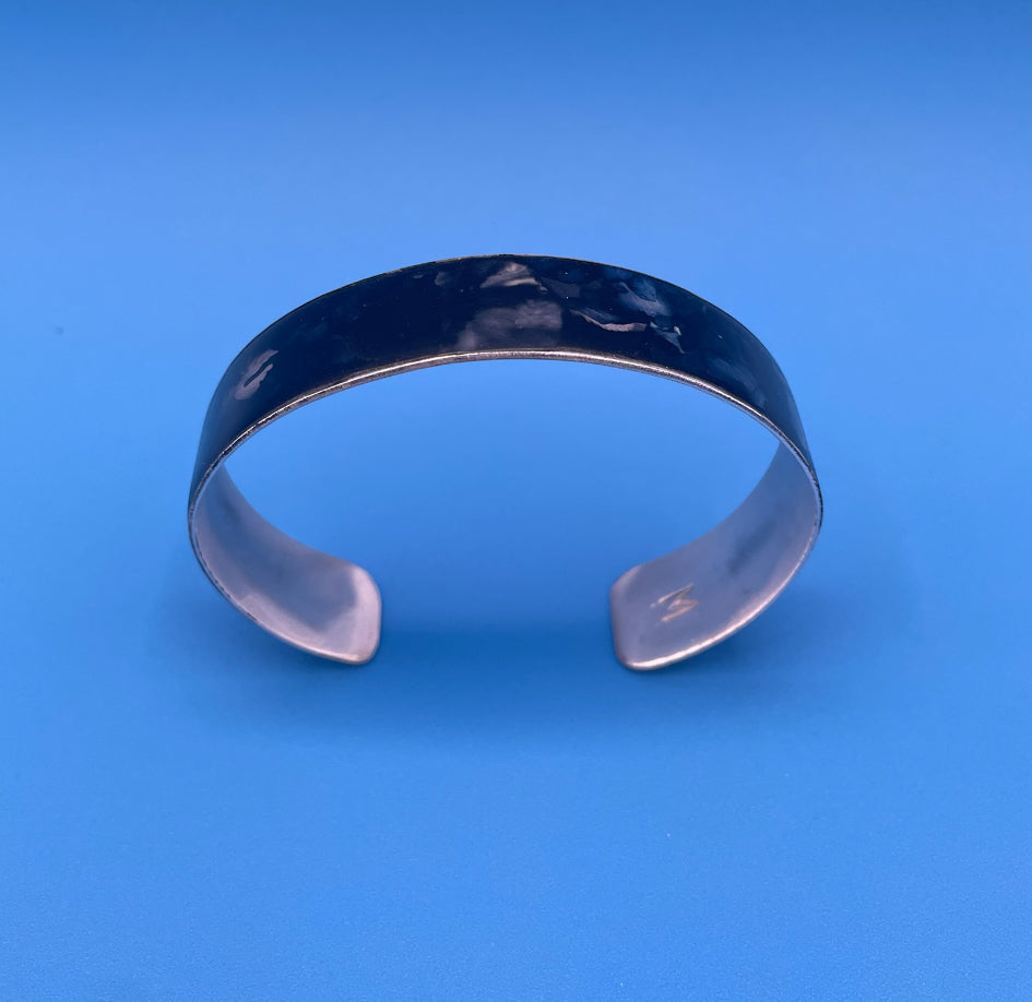 Aluminum Cuff (Dark Blue)