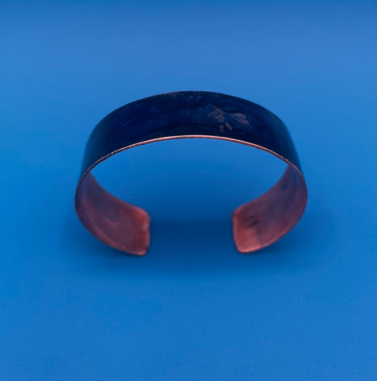 Copper Cuff (Dark Blue)