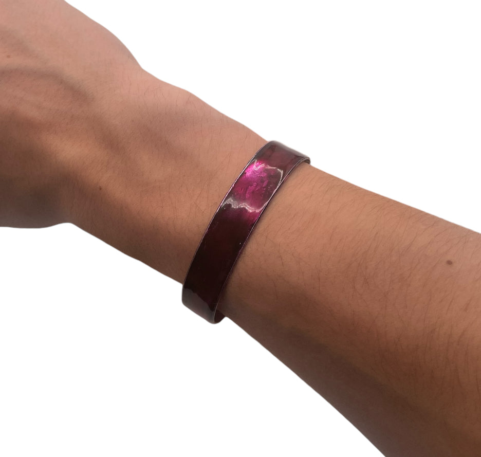 Aluminum Cuff (Purple & Violet)