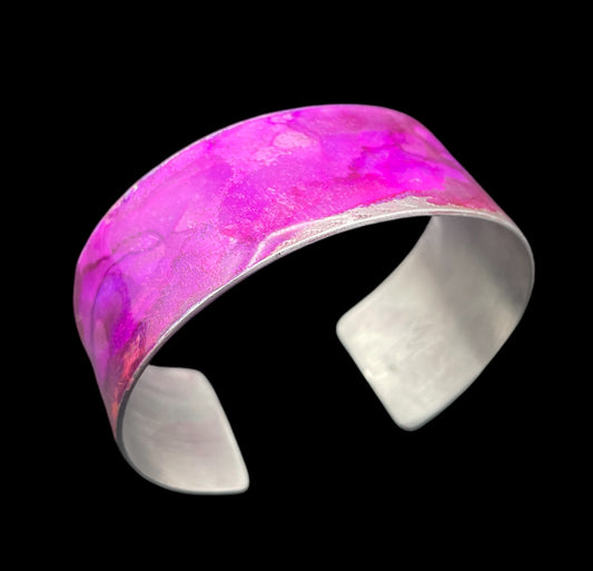 Aluminum Cuff (Pinkish Purple)