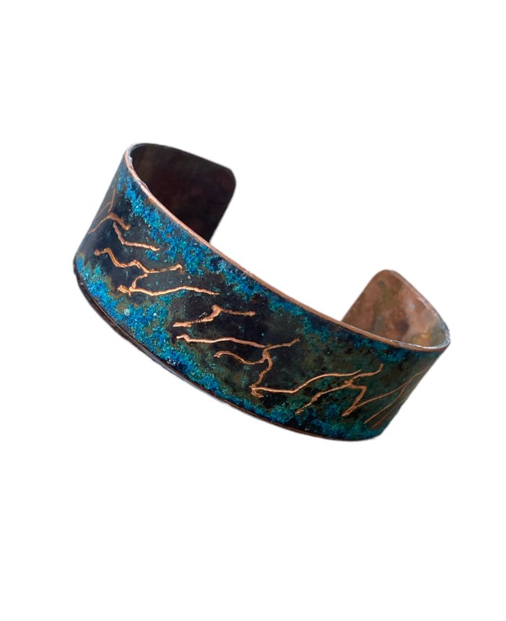 Patina Copper Bracelet