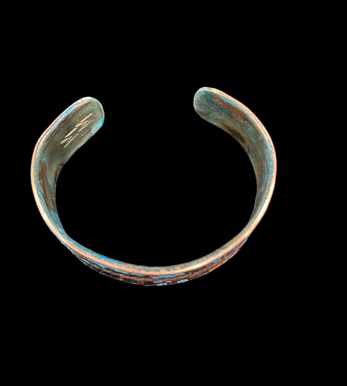 Patina Copper Bracelet