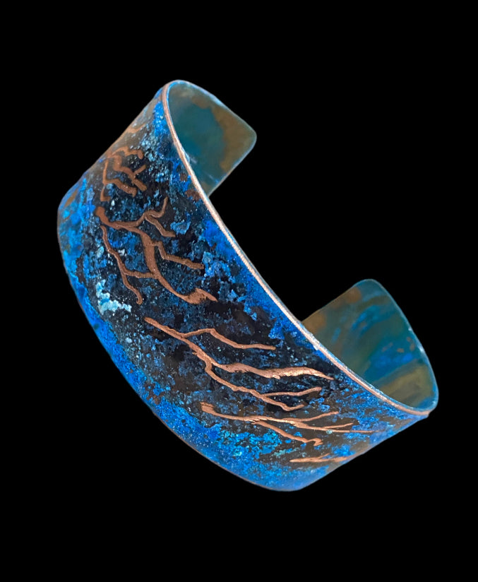 Patina Copper Bracelet