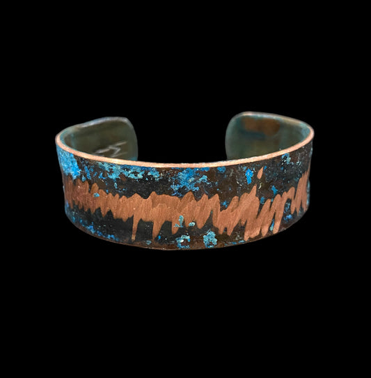 Patina Copper Bracelet