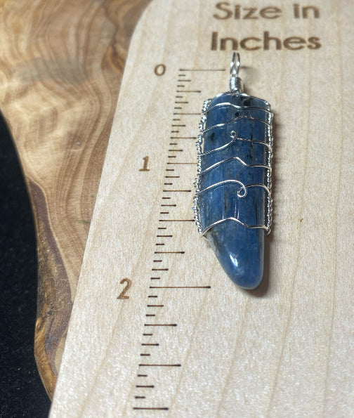 Wire Wrapped Gemstone “Kyanite”