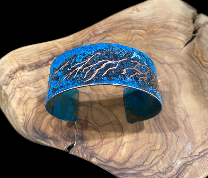 Patina Copper Bracelet