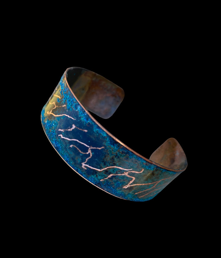 Patina Copper Bracelet