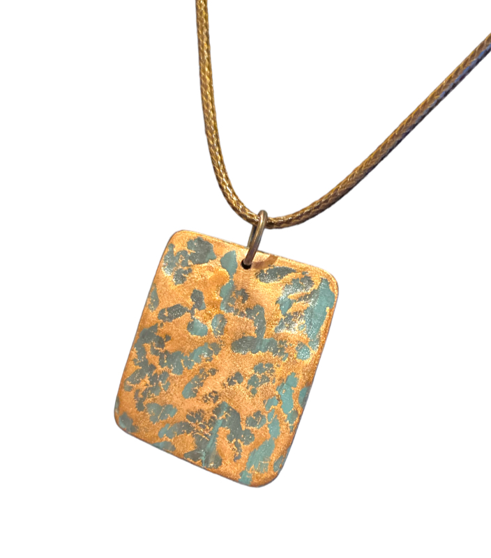 Patina Copper Necklace